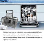 Dishlex dishwasher replacement cutlery basket Best reinforced base 240*140*120mm V201-W12466426