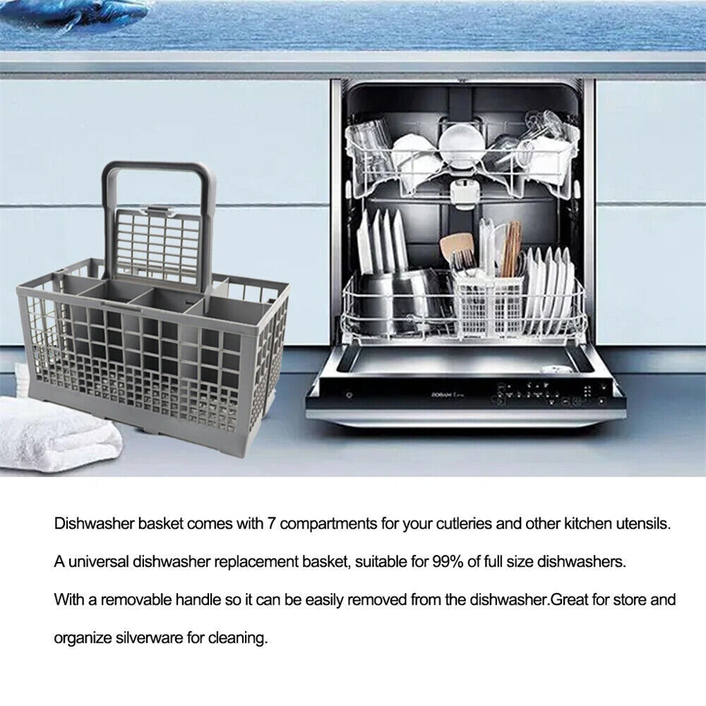 Dishlex dishwasher replacement cutlery basket Best reinforced base 240*140*120mm V201-W12466426