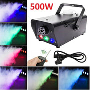 Fog Smoke Machine Fogger 500W RGB LED Party Club Disco Effect Wireless Control V201-W12466433