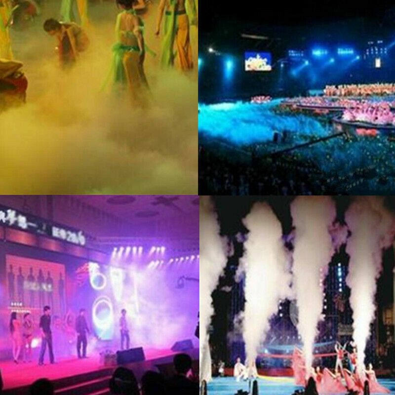 Fog Smoke Machine Fogger 500W RGB LED Party Club Disco Effect Wireless Control V201-W12466433