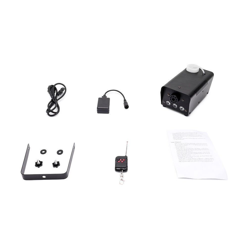 Fog Smoke Machine Fogger 500W RGB LED Party Club Disco Effect Wireless Control V201-W12466433