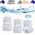 6 Pack BRITA Maxtra Plus Water Filter Jug Replacement Cartridges Refills AU V201-W12466440