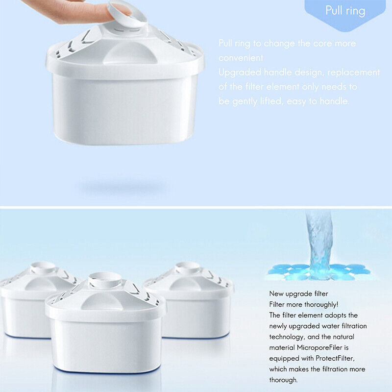 6 Pack BRITA Maxtra Plus Water Filter Jug Replacement Cartridges Refills AU V201-W12466440