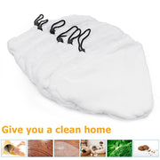 6PCS For H2O H20 Steam Mop Pads Replacement Reusable Washable Cloths Microfiber V201-W12466461