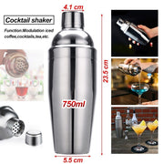 Boston Cocktail Shaker Set Maker Mixer Martini Spirit Bar Strainer Bartender Kit V201-W12466477