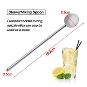 Boston Cocktail Shaker Set Maker Mixer Martini Spirit Bar Strainer Bartender Kit V201-W12466477