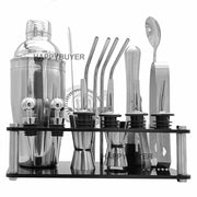 20Pcs Cocktail Shaker Set 750ml Martini Strainer Bartender Kit Bar Spirits Maker V201-W12466515