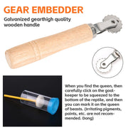110 Beekeeping Equipment Tool Bee Smoker Brush Fork Hive Tool Bee Catcher Marker V201-W12466558