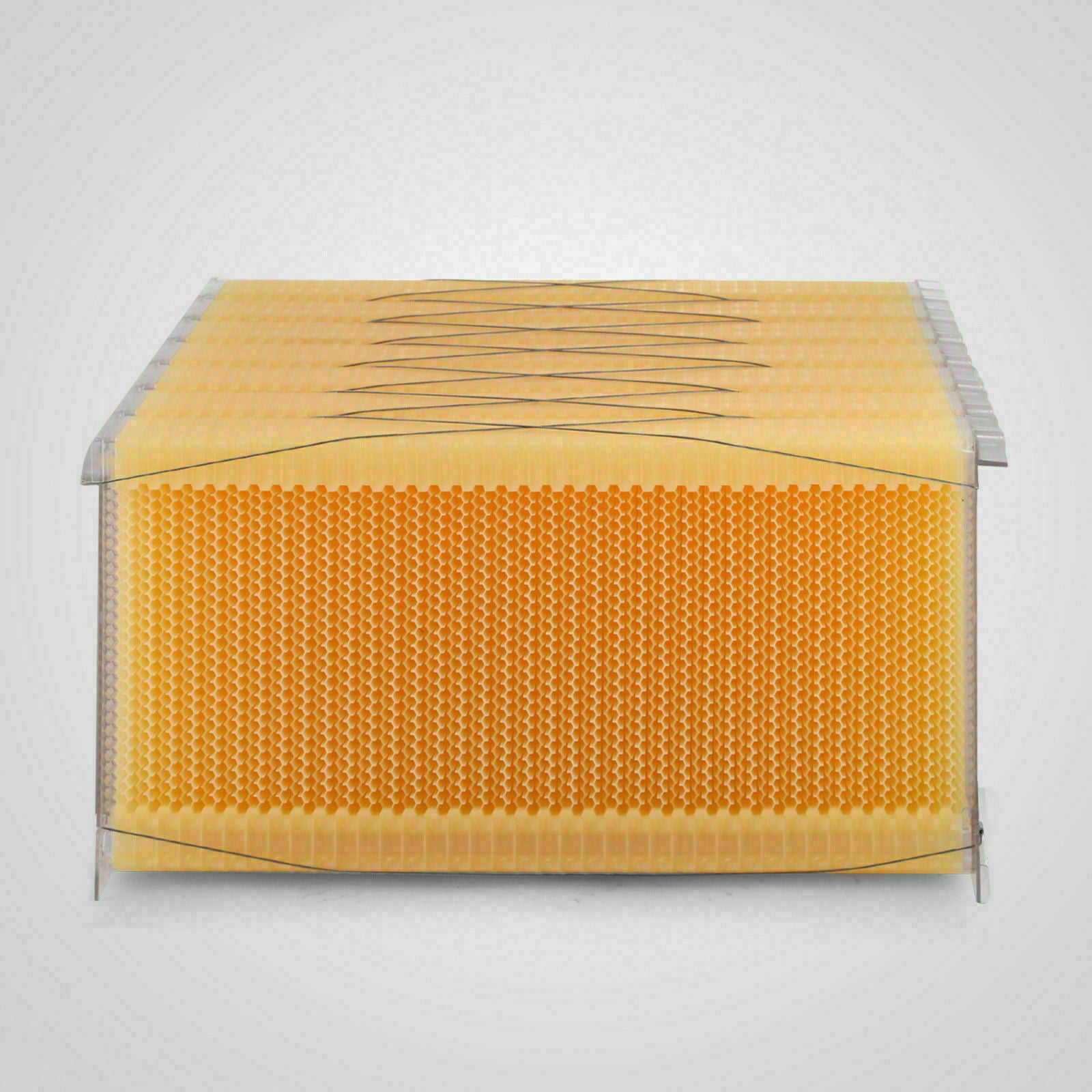 Neweast 7Pcs Flow Bee Comb Hive Frames For Wooden Beekeeping Beehive House V201-W12466559