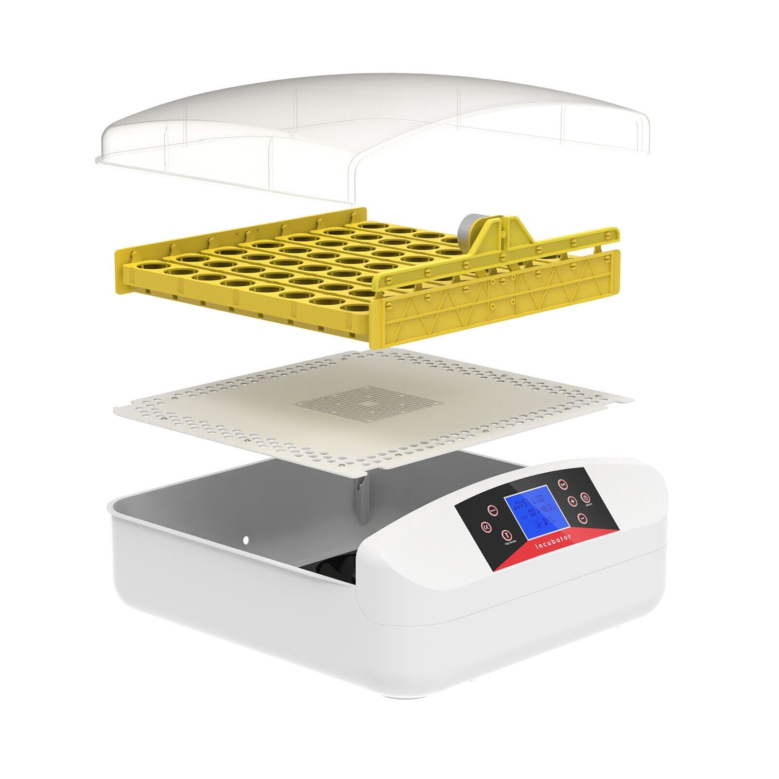 56 Eggs Automatic Incubator LED Hatching Digital Chicken Duck Poultry Hatcher AU