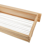 10x Wire Beehive Frame Assembled Wood Steel Unwaxed Deep Hive Frames Beekeeping V201-W12466618