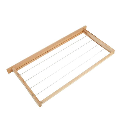 10x Wire Beehive Frame Assembled Wood Steel Unwaxed Deep Hive Frames Beekeeping V201-W12466618