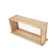 10x Wire Beehive Frame Assembled Wood Steel Unwaxed Deep Hive Frames Beekeeping V201-W12466618