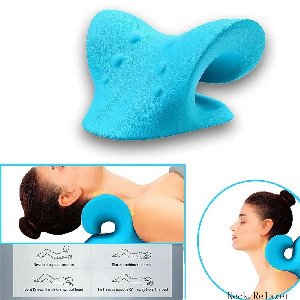 Neck Traction Pillow Original Cloud Shape Neck Stretcher Cervical Relieve fatigue AU V201-W12466641