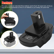 Battery Adapter MT20RNL for Makita Li-ion Batteries Convert to Ryobi 18V Tools V201-W12513631