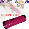 Pet Dog Cat Hair Fur Deshedding Shedding Trimmer Grooming Roll Comb Brush red V201-W12515182