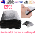 12PCS Car Engine Bay Bonnet Sound Deadener Noise Insulation Foam Proofing Heat V201-W12520717