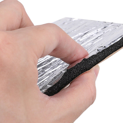 12PCS Car Engine Bay Bonnet Sound Deadener Noise Insulation Foam Proofing Heat V201-W12520717
