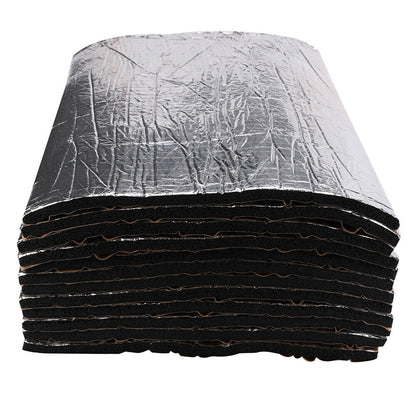 12PCS Car Engine Bay Bonnet Sound Deadener Noise Insulation Foam Proofing Heat V201-W12520717