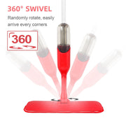 Spray Flat Mop Microfiber Pads Floor/Tile Kitchen Bathroom Living room Cleaning V201-W12549010
