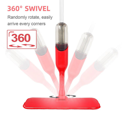 Spray Flat Mop Microfiber Pads Floor/Tile Kitchen Bathroom Living room Cleaning V201-W12549010