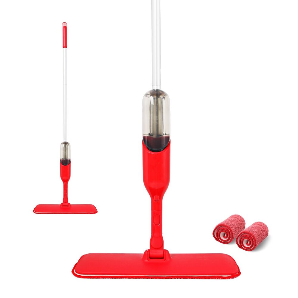 Spray Flat Mop Microfiber Pads Floor/Tile Kitchen Bathroom Living room Cleaning V201-W12549010