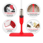 Spray Flat Mop Microfiber Pads Floor/Tile Kitchen Bathroom Living room Cleaning V201-W12549010