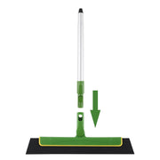 Green Floor Squeegee WiperBroom Floor Tile Cleaning Household Extendable Handle V201-W12550322