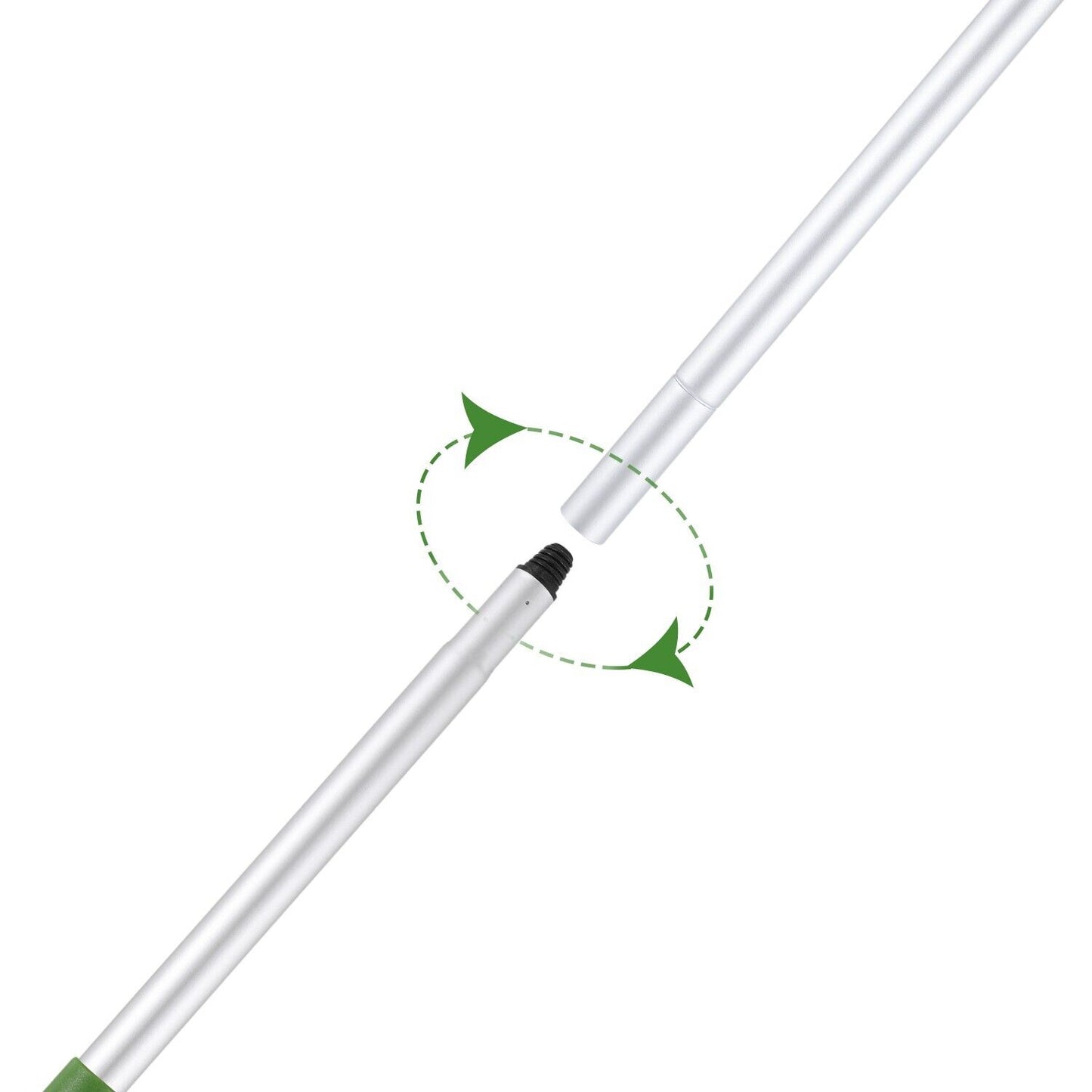 Green Floor Squeegee WiperBroom Floor Tile Cleaning Household Extendable Handle V201-W12550322