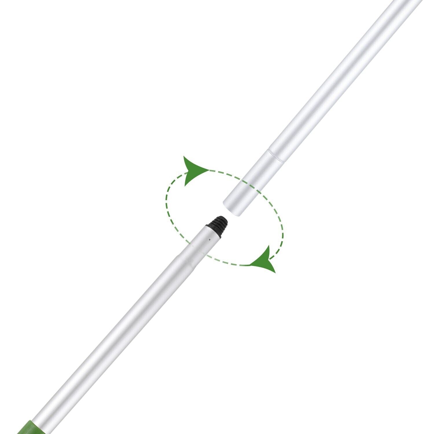 Green Floor Squeegee WiperBroom Floor Tile Cleaning Household Extendable Handle V201-W12550322