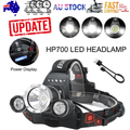 HP700 LED Headlamp Head Torch Lamp Rechargeable Light Headlight Camping V201-W12552805