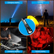 Super Bright 30W 14LED Flashlight White Laser Tactical Torch Lamp for Camping AU V201-W12552809