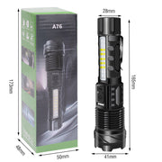 Super Bright 30W 14LED Flashlight White Laser Tactical Torch Lamp for Camping AU V201-W12552809