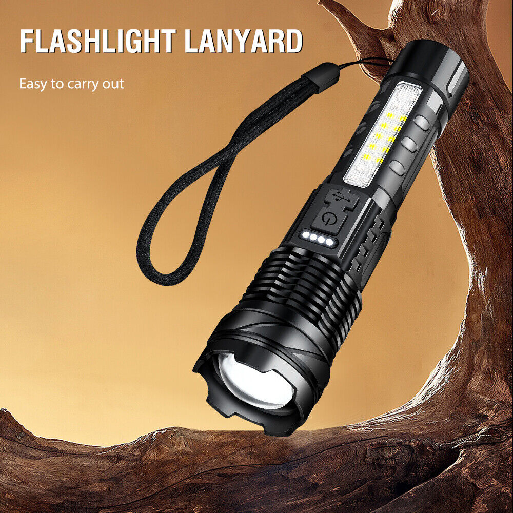 Super Bright 30W 14LED Flashlight White Laser Tactical Torch Lamp for Camping AU V201-W12552809
