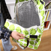 Shopping Trolley Cart Bag Foldable Wheels Carts Bags Market Luggage Basket green circle V201-W12583061