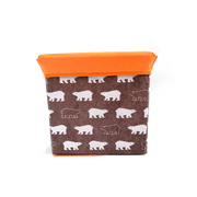 Folding Ottoman Storage Stool Cube Footstool Stool Blanket Box With Cover AU V201-W12583077