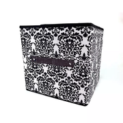 Folding Ottoman Storage Stool Cube Footstool Stool Blanket Box With Cover AU V201-W12583078