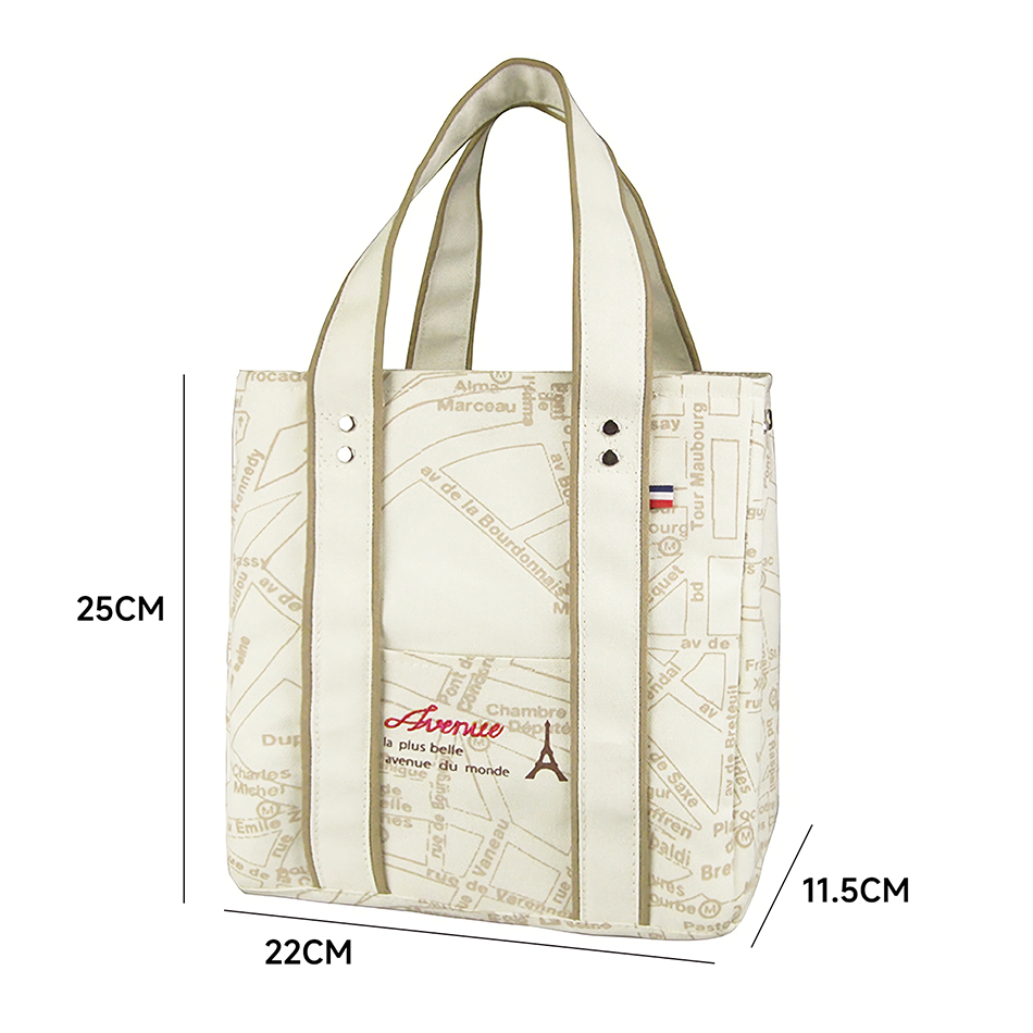 Portable 22*11.5*25cm Insulated Lunch Bag Food Container Picnic Storage Handbag V201-W12583123