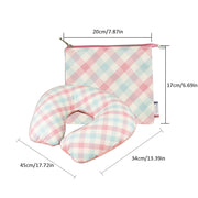 Inflatable U Shaped Travel Neck Pillow Portable Car Flight Head Rest Cushion V201-W12583141
