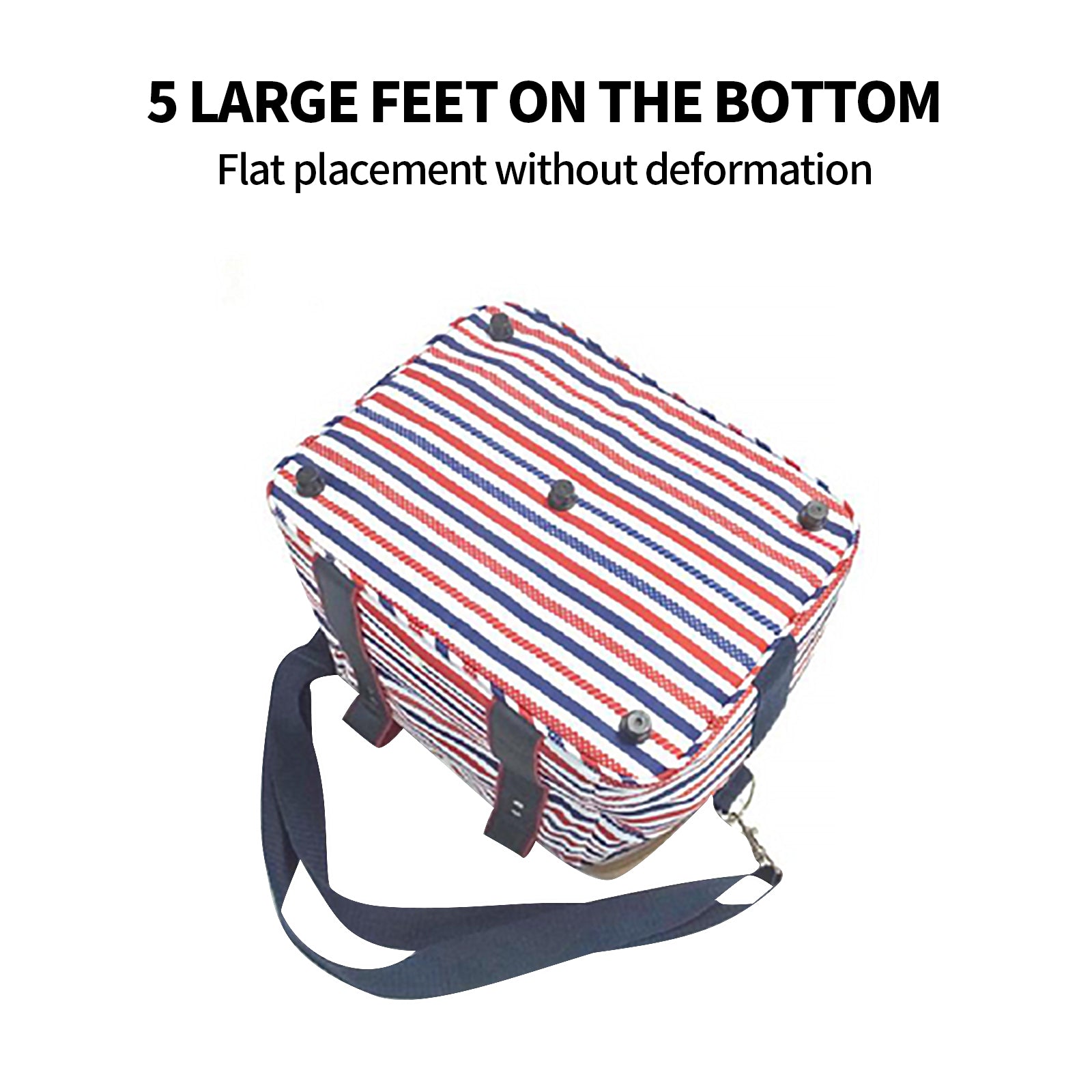Red Insulated Picnic Bag Thermal Cooler Portable Lunch Food Tote Carry Storage Bag V201-W12583174