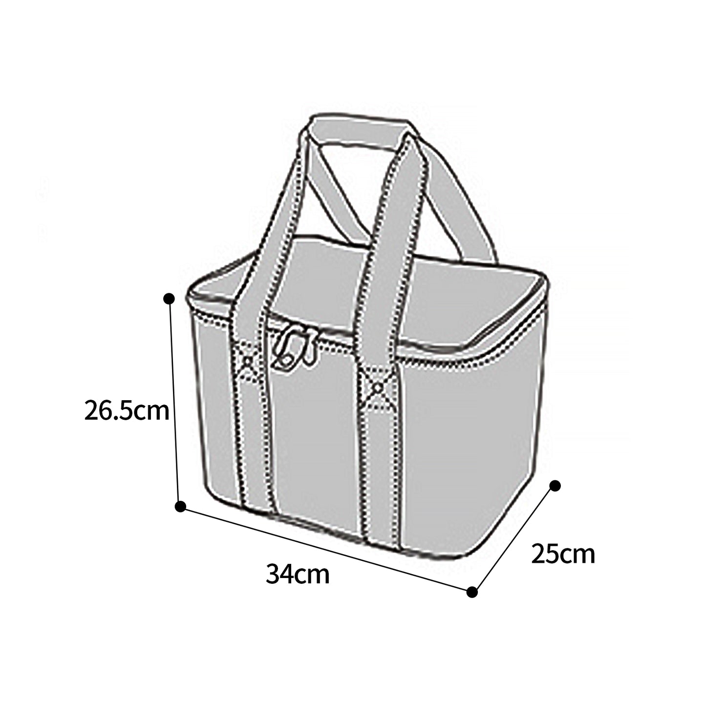 Red Insulated Picnic Bag Thermal Cooler Portable Lunch Food Tote Carry Storage Bag V201-W12583174
