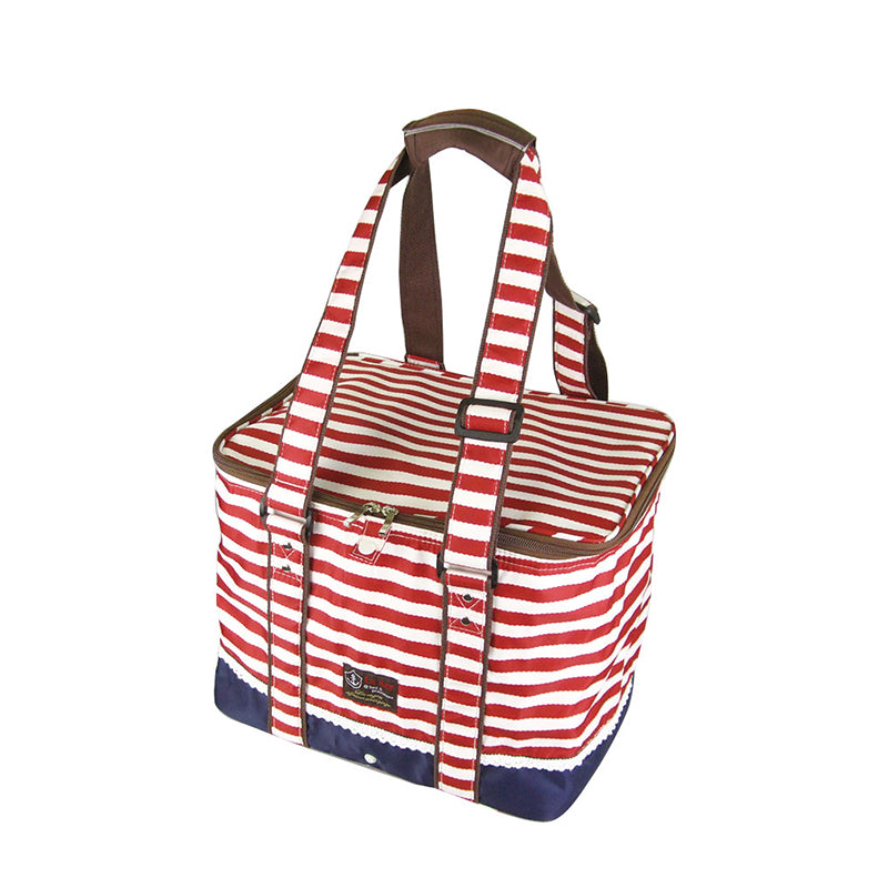 Red Insulated Picnic Bag Thermal Cooler Portable Lunch Food Tote Carry Storage Bag V201-W12583174
