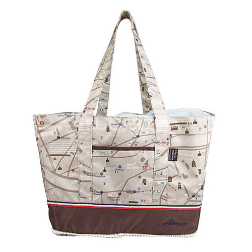 Large Supermarket Shopping Bag Eco Grocery Shoulder Bag Tote Foldable Reusable V201-W12583199