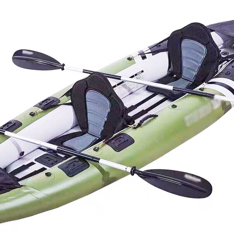 Adjustable Canoe Kayak Seat Padded Detachable BackPack Hooks With Storage Bag V201-W12587278