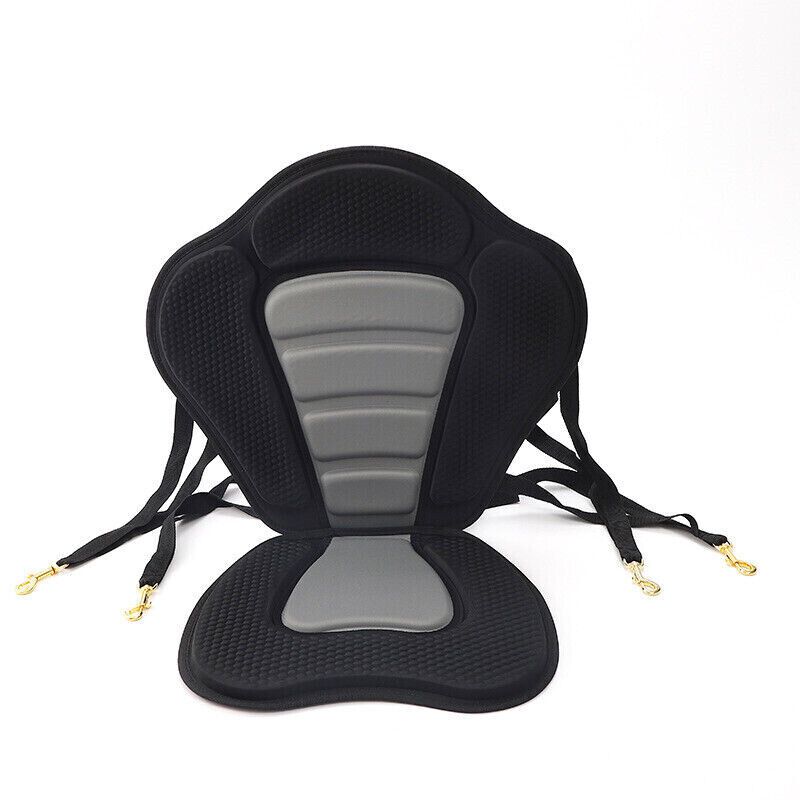 Adjustable Canoe Kayak Seat Padded Detachable BackPack Hooks With Storage Bag V201-W12587278