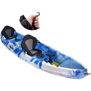 Adjustable Canoe Kayak Seat Padded Detachable BackPack Hooks With Storage Bag V201-W12587278