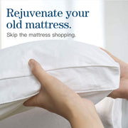 Bamboo Pillowtop Mattress Topper Luxury Bedding Mat Pad Protector Cover Queen 153 x 203 cm V201-W12782548