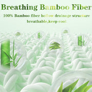 Bamboo Pillowtop Mattress Topper Luxury Bedding Mat Pad Protector Cover Single 90 x 190 cm V201-W12782550