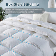 Goose Feather Down Quilt 700 GSM Duvet DoonasQueen:210x210cm V201-W12782679