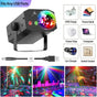 Dance Party Disco Ball Dj Disco Rave Stage Strobe Laser Lights Remote Control V201-W12782862